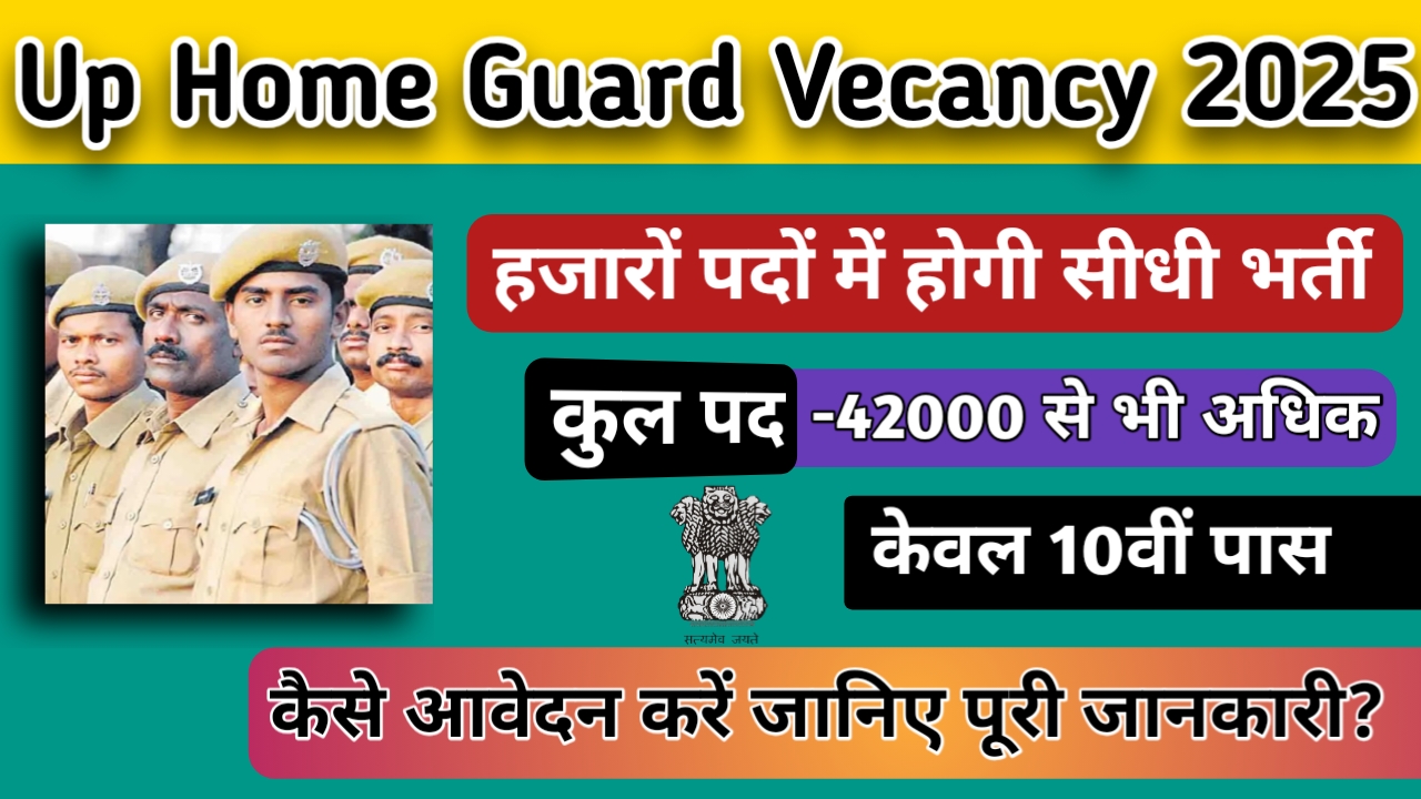 Up Home Guard Vecancy 2025