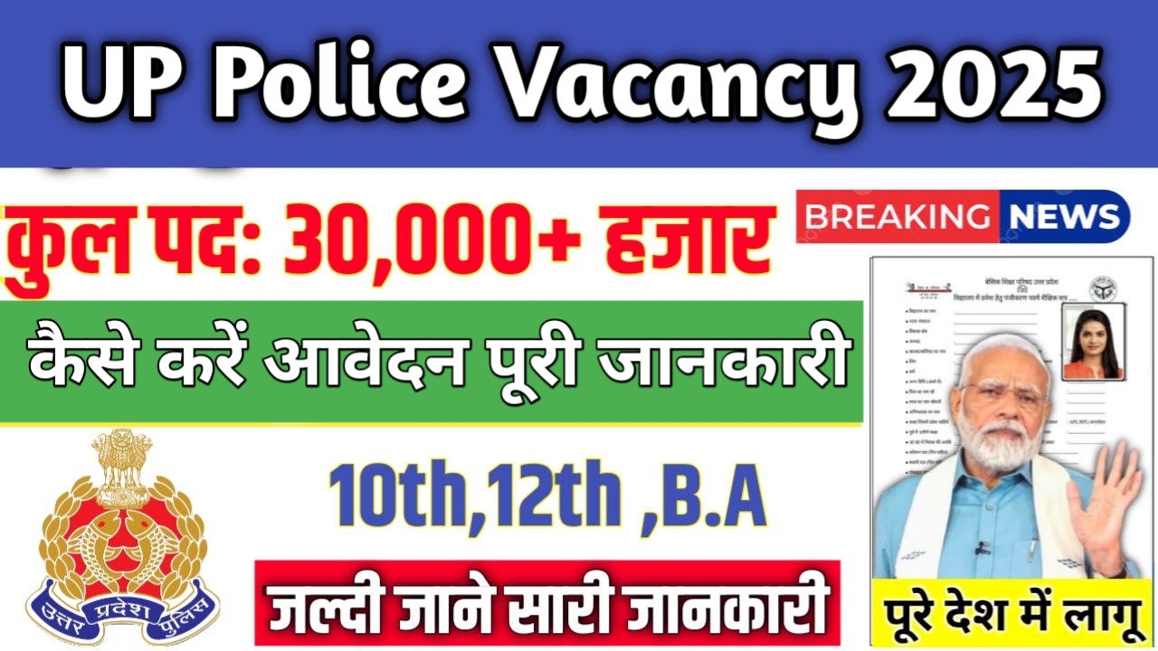 UP Police Vacancy 2025